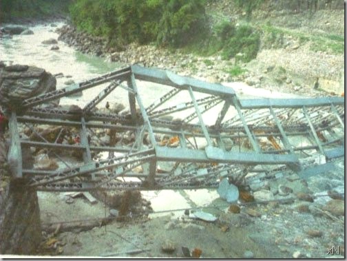 Beam Bridge Collapse