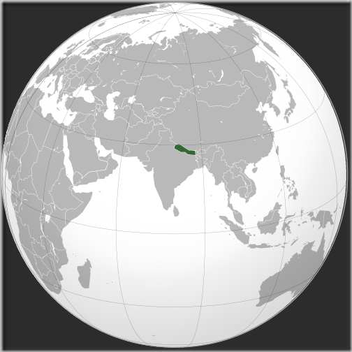 Nepal_(orthographic_projection)_world_map