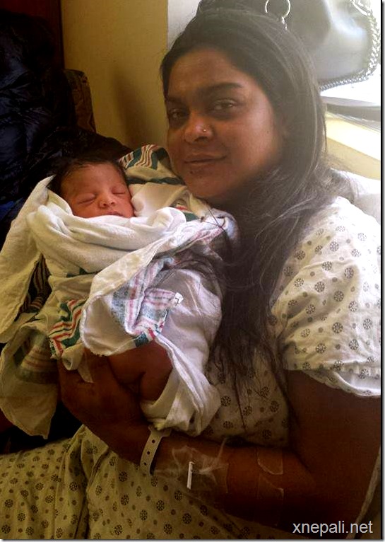 Shankar bc and nisha sunar daughter Shanisha BC born March 11 (3)
