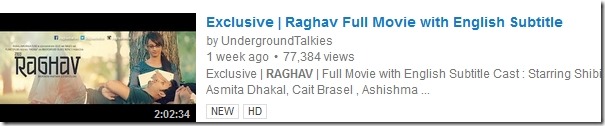 raghav in youtube