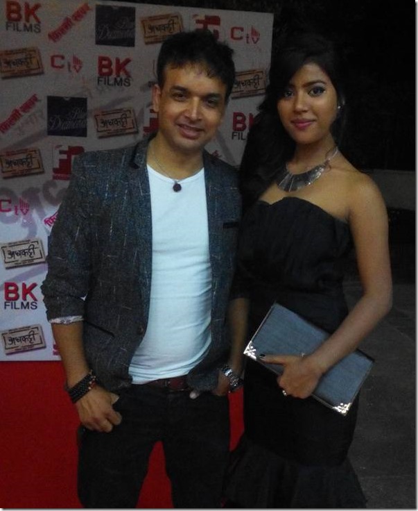 rista basnet with director subrat acharya